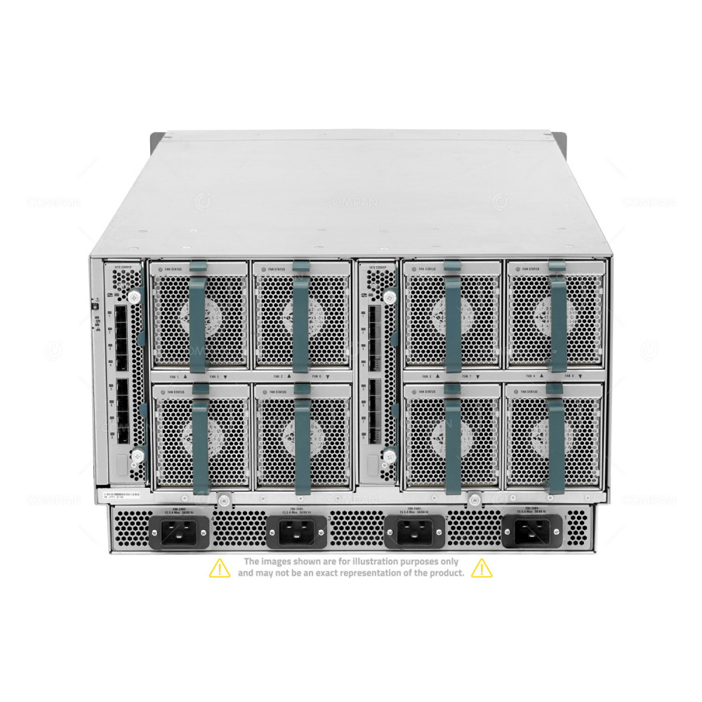 CISCO UCS 5108 8x UCS B200 M4-NO BACKPLANE 16x Xeon E5-2699 V4 8TB RAM Rails